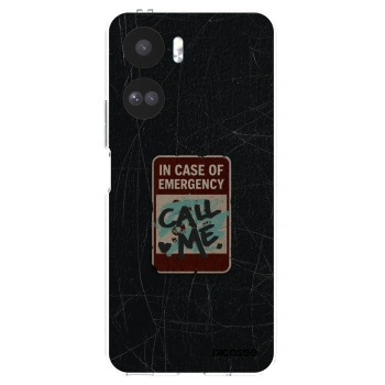 Picasee átlátszó szilikon tok az alábbi mobiltelefonokra Honor 90 Lite 5G - EMERGENCY