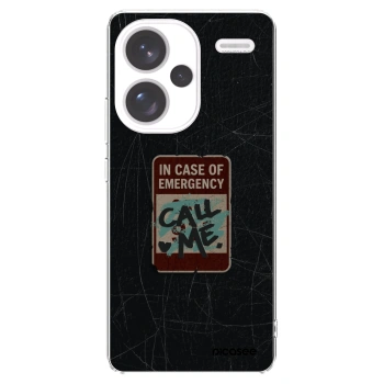 Picasee átlátszó szilikon tok az alábbi mobiltelefonokra Xiaomi Redmi Note 13 Pro+ 5G - EMERGENCY