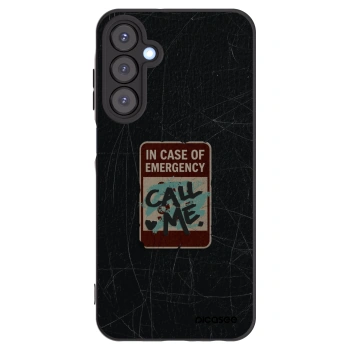 Picasee fekete szilikon tok az alábbi mobiltelefonokra Samsung Galaxy A25 A256B 5G - EMERGENCY
