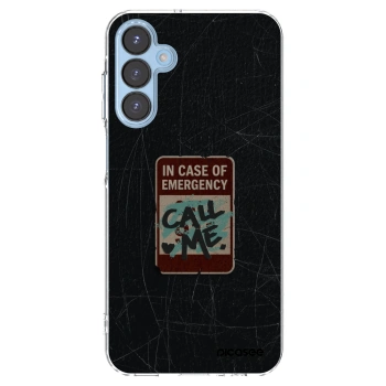Picasee átlátszó szilikon tok az alábbi mobiltelefonokra Samsung Galaxy A15 A156B 5G - EMERGENCY