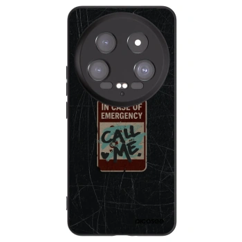 Picasee fekete szilikon tok az alábbi mobiltelefonokra Xiaomi 14 Ultra - EMERGENCY