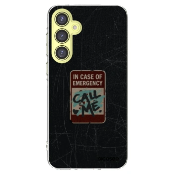 Picasee átlátszó szilikon tok az alábbi mobiltelefonokra Samsung Galaxy A35 5G A356B - EMERGENCY