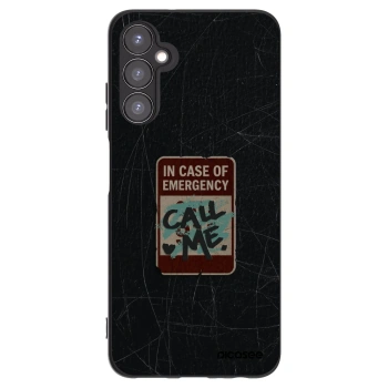 Picasee fekete szilikon tok az alábbi mobiltelefonokra Samsung Galaxy A05s A057G - EMERGENCY