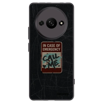 Picasee fekete szilikon tok az alábbi mobiltelefonokra Xiaomi Redmi A3 - EMERGENCY