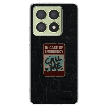 Picasee átlátszó szilikon tok az alábbi mobiltelefonokra Xiaomi 14T - EMERGENCY