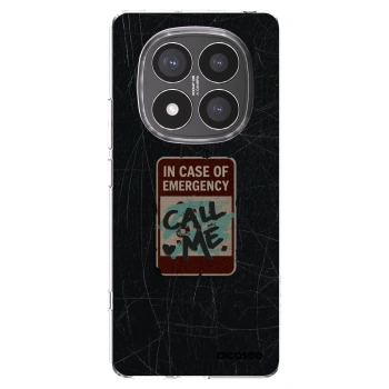 Picasee átlátszó szilikon tok az alábbi mobiltelefonokra Xiaomi Redmi Note 14 Pro+ 5G - EMERGENCY