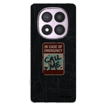 Picasee átlátszó szilikon tok az alábbi mobiltelefonokra Xiaomi Redmi Note 14 Pro 5G - EMERGENCY