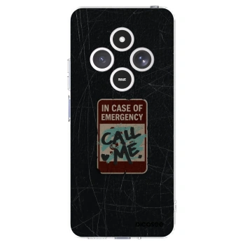 Picasee átlátszó szilikon tok az alábbi mobiltelefonokra Xiaomi Redmi 14C - EMERGENCY