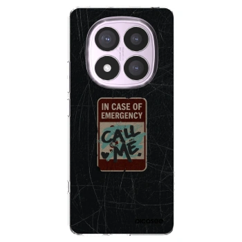 Picasee átlátszó szilikon tok az alábbi mobiltelefonokra Xiaomi Redmi Note 14 Pro 4G - EMERGENCY