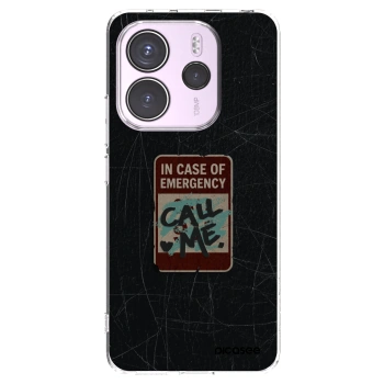 Picasee átlátszó szilikon tok az alábbi mobiltelefonokra Xiaomi Redmi Note 14 4G - EMERGENCY