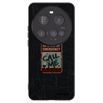 Picasee fekete szilikon tok az alábbi mobiltelefonokra Xiaomi 15 Ultra - EMERGENCY
