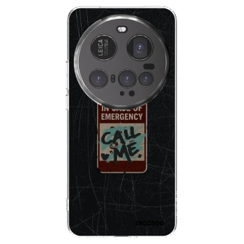 Picasee átlátszó szilikon tok az alábbi mobiltelefonokra Xiaomi 15 Ultra - EMERGENCY