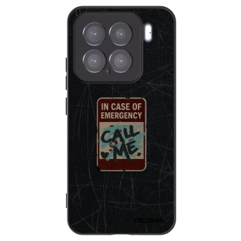 Picasee fekete szilikon tok az alábbi mobiltelefonokra Xiaomi 15 - EMERGENCY