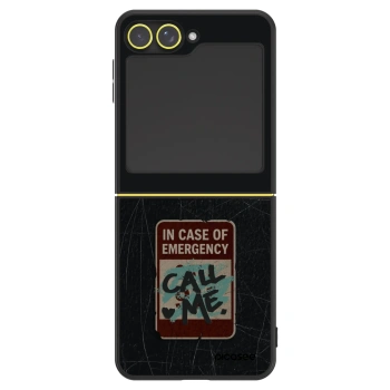 Szilikon tok erre a típusra Samsung Galaxy Z Flip6 5G - EMERGENCY