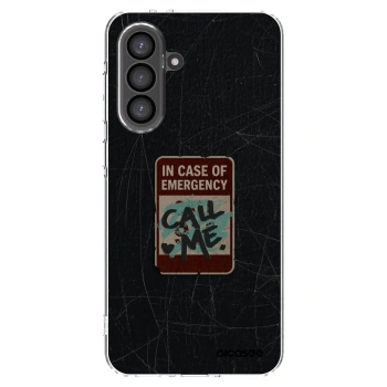 Picasee átlátszó szilikon tok az alábbi mobiltelefonokra Samsung Galaxy A56 5G A566B - EMERGENCY