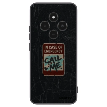 Picasee fekete szilikon tok az alábbi mobiltelefonokra Xiaomi Poco C75 - EMERGENCY