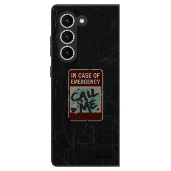Szilikon tok erre a típusra Samsung Galaxy Z Fold5 5G - EMERGENCY