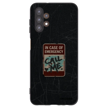 Picasee fekete szilikon tok az alábbi mobiltelefonokra Samsung Galaxy A13 5G - EMERGENCY