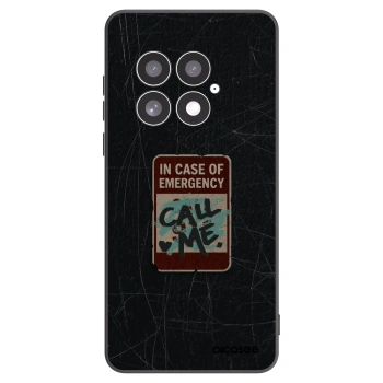 Picasee fekete szilikon tok az alábbi mobiltelefonokra OnePlus 13 5G - EMERGENCY