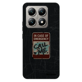 Szilikon tok erre a típusra Xiaomi 14T Pro - EMERGENCY