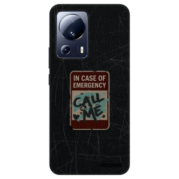 Szilikon tok erre a típusra Xiaomi 13 Lite - EMERGENCY