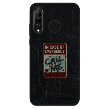 Szilikon tok erre a típusra Huawei P30 Lite - EMERGENCY