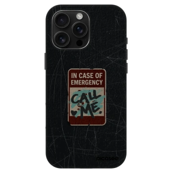 Szilikon tok erre a típusra Apple iPhone 16 Pro Max - EMERGENCY