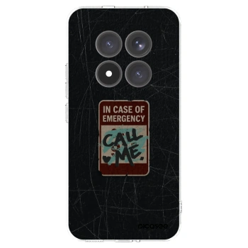 Picasee átlátszó szilikon tok az alábbi mobiltelefonokra Xiaomi Redmi Note 15 Pro+ - EMERGENCY