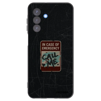 Picasee fekete szilikon tok az alábbi mobiltelefonokra Samsung Galaxy A17 5G - EMERGENCY