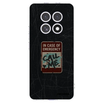 Picasee átlátszó szilikon tok az alábbi mobiltelefonokra Xiaomi Redmi Note 15 - EMERGENCY