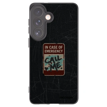Picasee fekete szilikon tok az alábbi mobiltelefonokra Samsung Galaxy S26+ - EMERGENCY