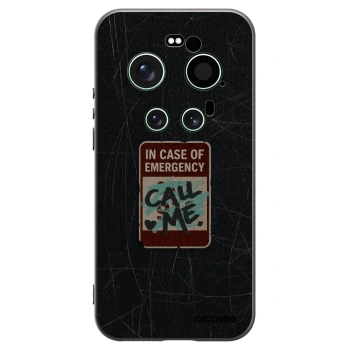 Picasee fekete szilikon tok az alábbi mobiltelefonokra Xiaomi 17 Ultra - EMERGENCY