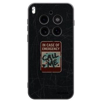 Picasee fekete szilikon tok az alábbi mobiltelefonokra Vivo X300 Pro - EMERGENCY