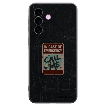 Picasee fekete szilikon tok az alábbi mobiltelefonokra Samsung Galaxy A57 5G - EMERGENCY