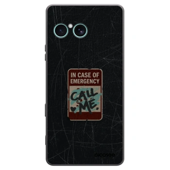 Picasee fekete szilikon tok az alábbi mobiltelefonokra Sony Xperia 10 VII - EMERGENCY