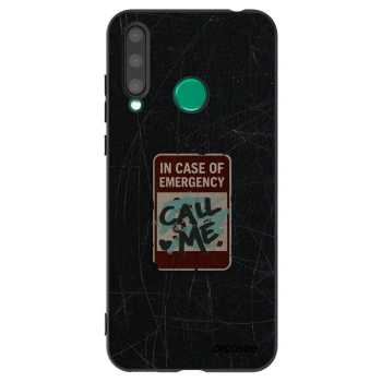 Picasee fekete szilikon tok az alábbi mobiltelefonokra Honor 20 Lite - EMERGENCY
