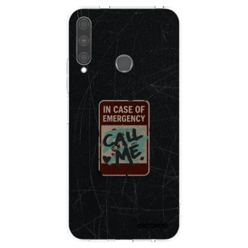 Picasee átlátszó szilikon tok az alábbi mobiltelefonokra Huawei P40 Lite E - EMERGENCY