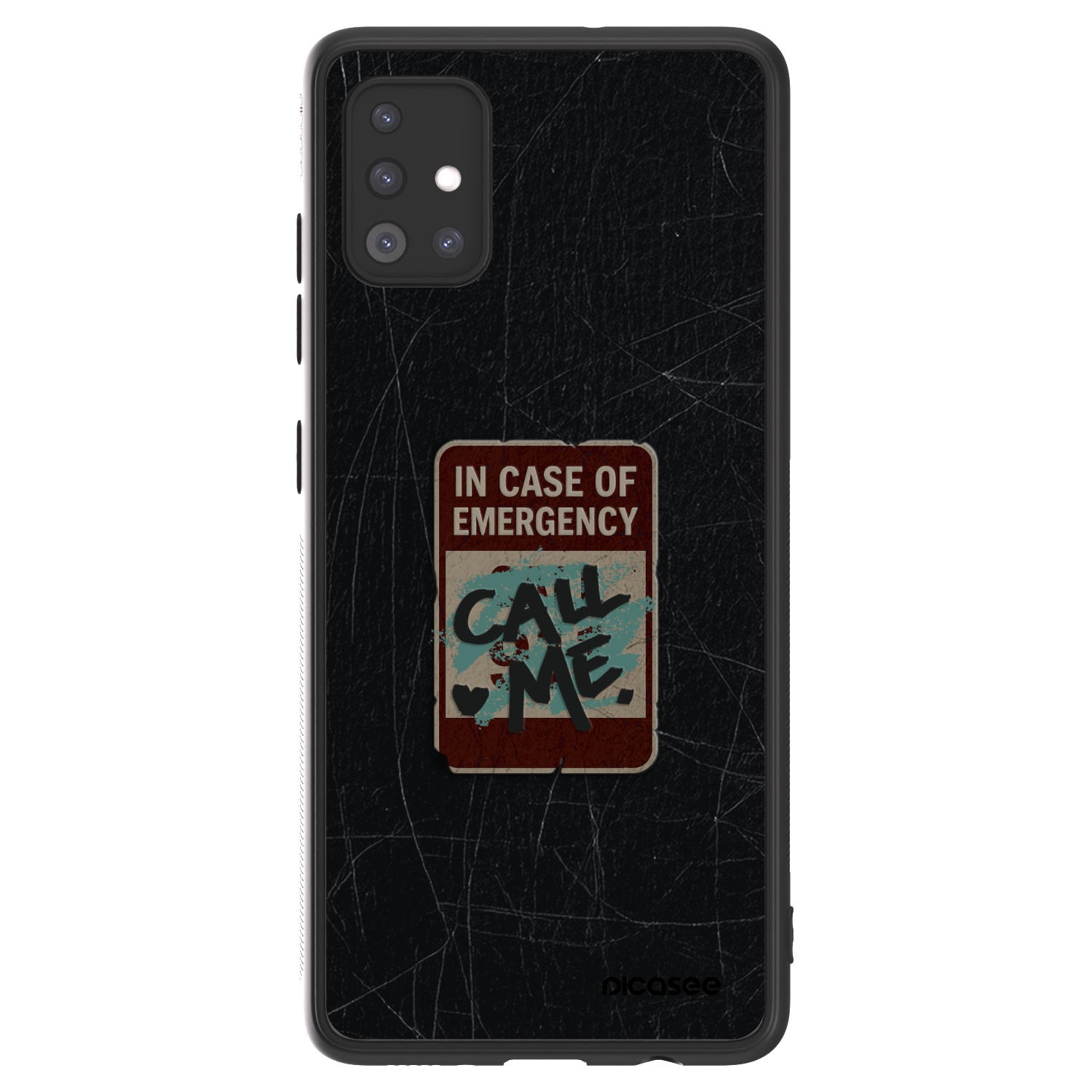 Picasee ULTIMATE CASE Samsung Galaxy A51 A515F - készülékre - EMERGENCY
