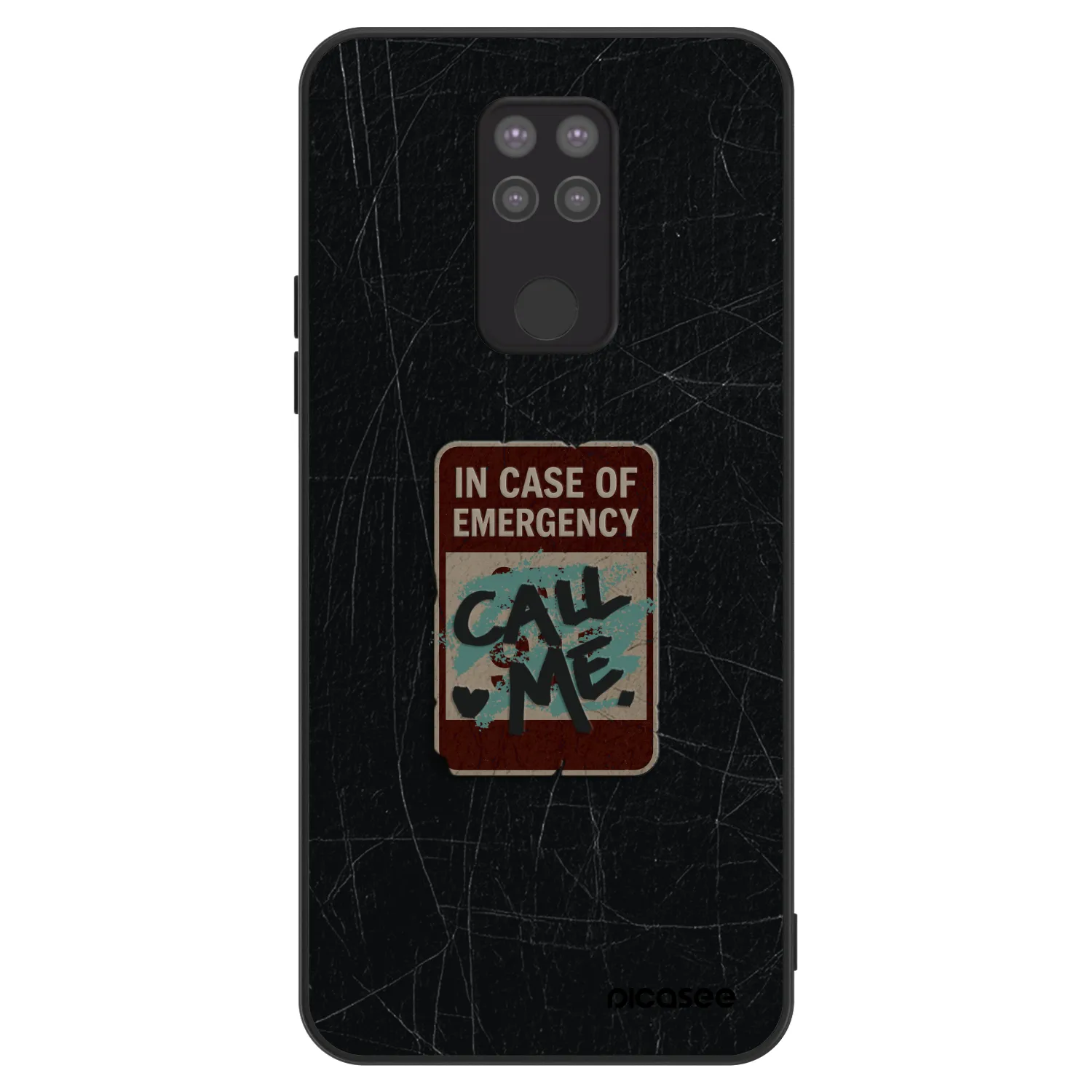 Picasee ULTIMATE CASE Xiaomi Redmi Note 9 - készülékre - EMERGENCY