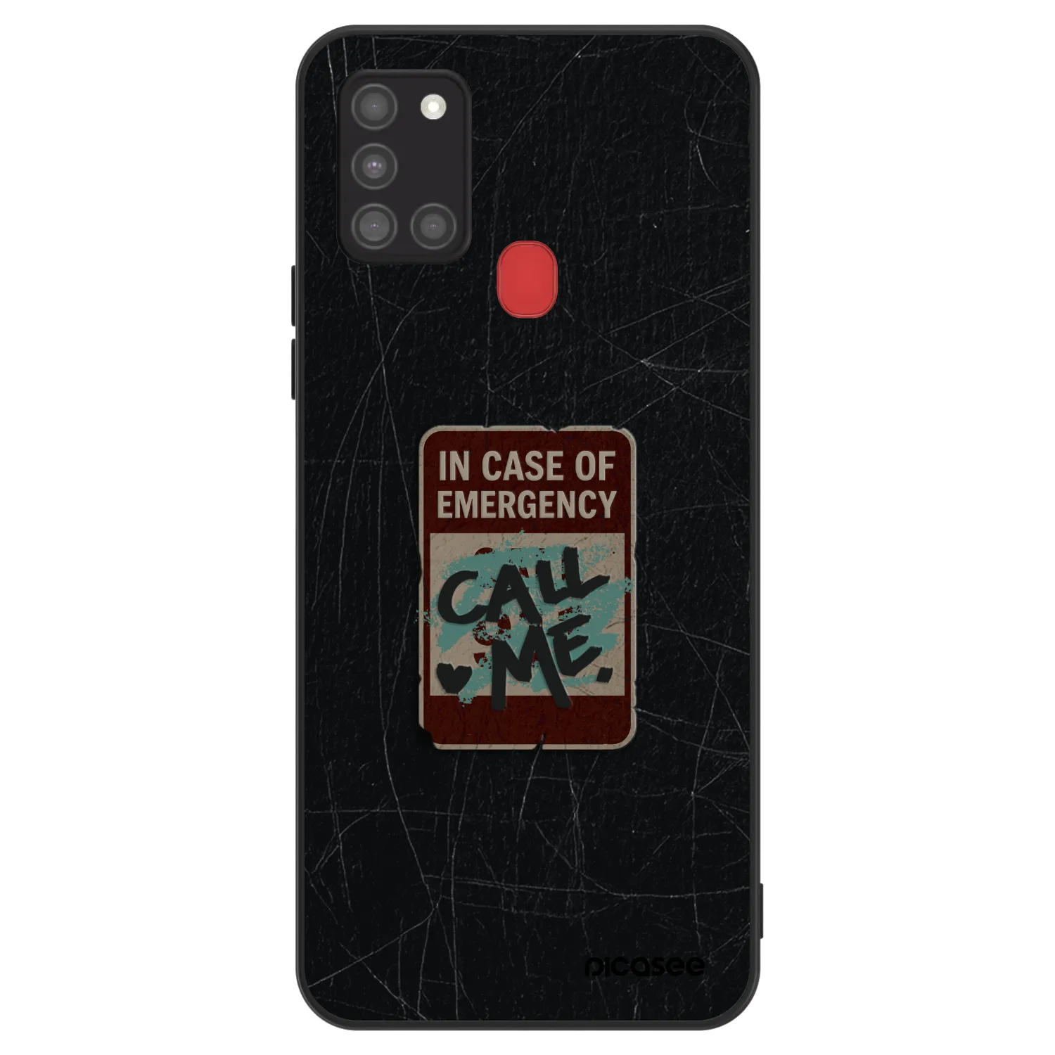Picasee ULTIMATE CASE Samsung Galaxy A21s - készülékre - EMERGENCY