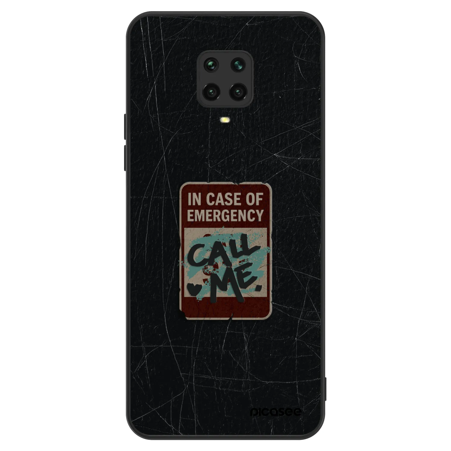 Picasee ULTIMATE CASE Xiaomi Redmi Note 9 Pro - készülékre - EMERGENCY