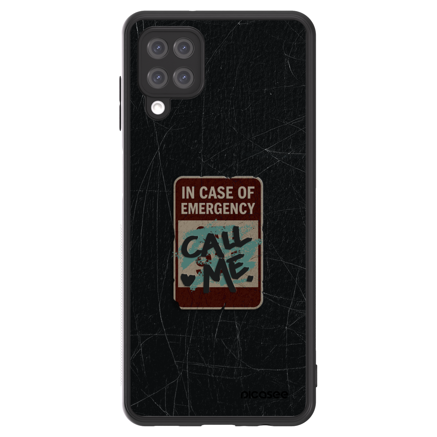 Picasee ULTIMATE CASE Samsung Galaxy A12 A125F - készülékre - EMERGENCY
