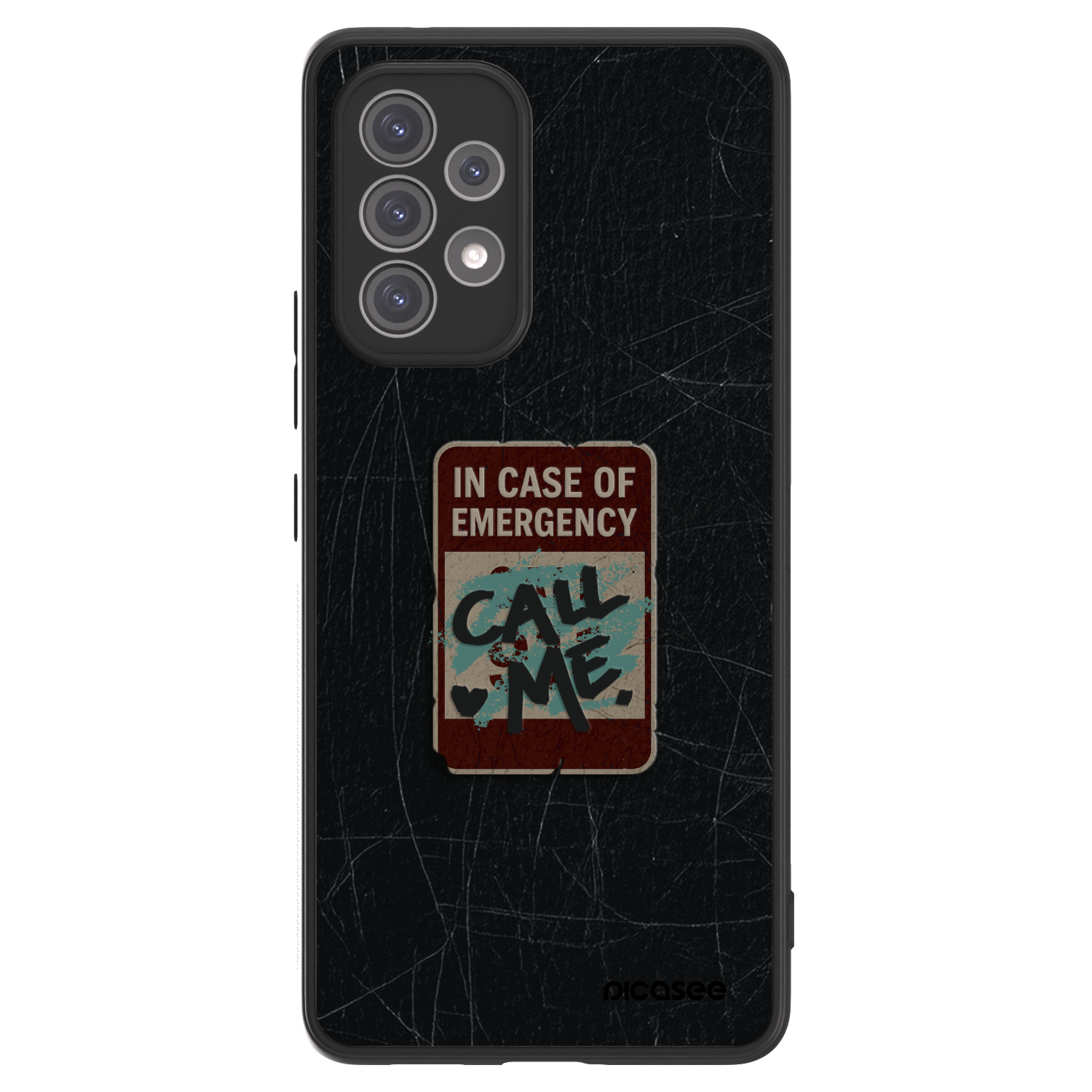 Picasee ULTIMATE CASE Samsung Galaxy A52 5G A525F - készülékre - EMERGENCY