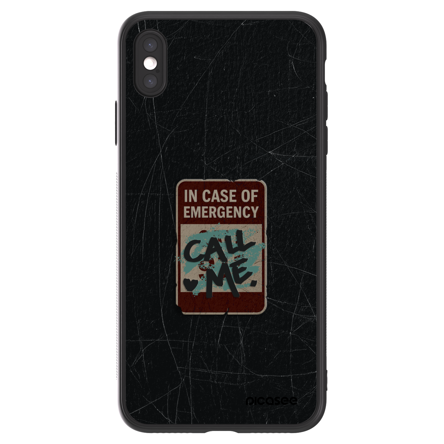 Picasee ULTIMATE CASE Apple iPhone XS Max - készülékre - EMERGENCY
