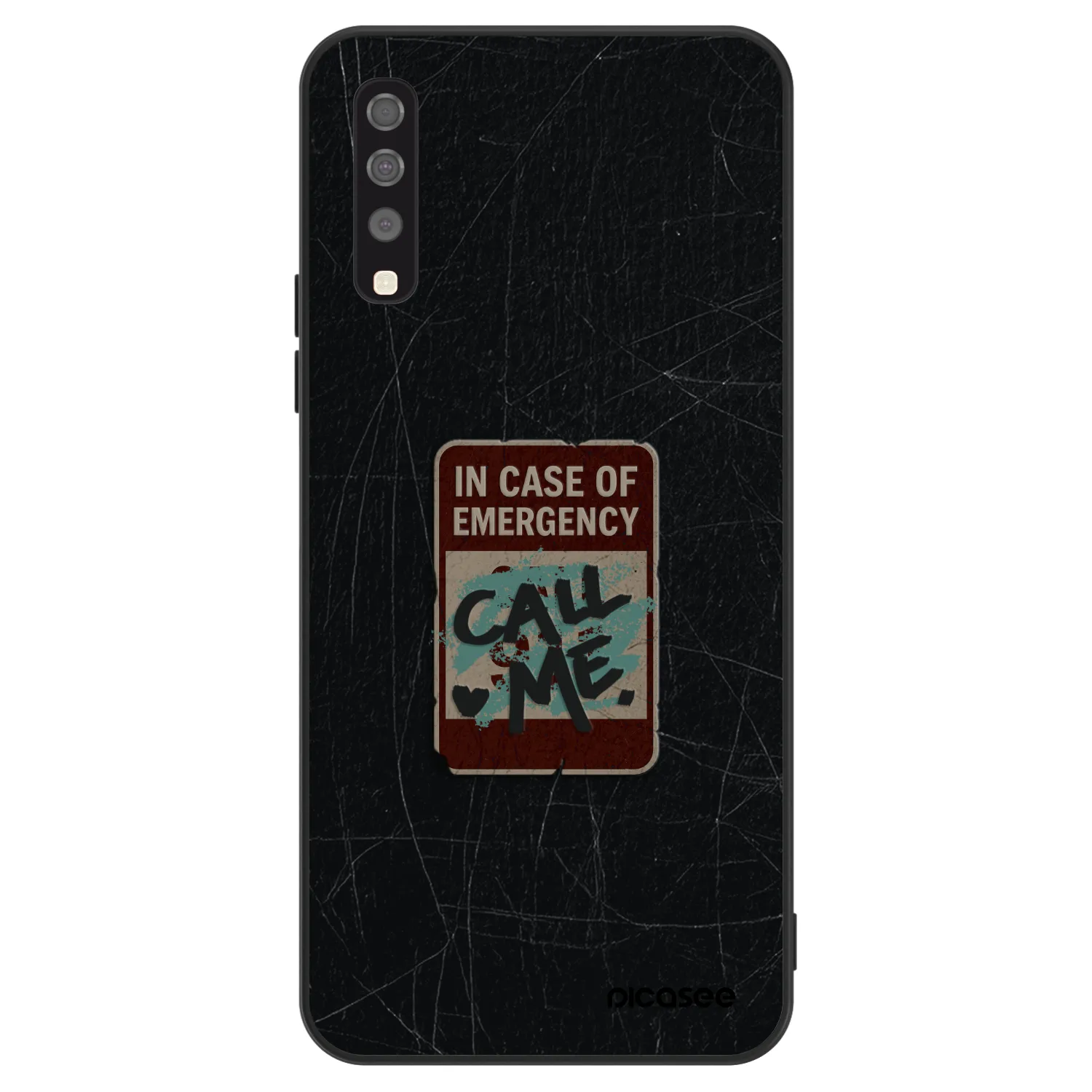 Picasee ULTIMATE CASE Samsung Galaxy A70 A705F - készülékre - EMERGENCY