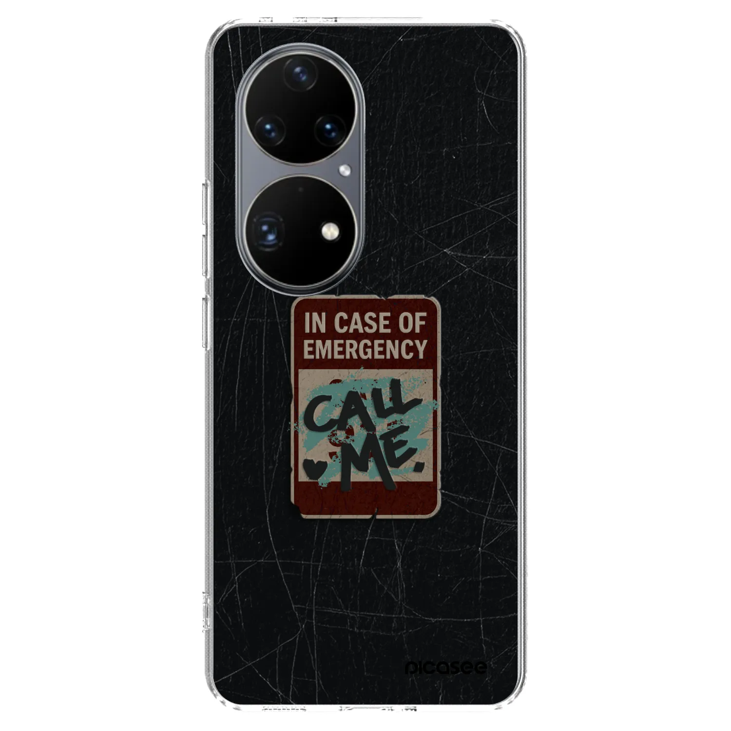 Picasee átlátszó szilikon tok az alábbi mobiltelefonokra Huawei P50 - EMERGENCY