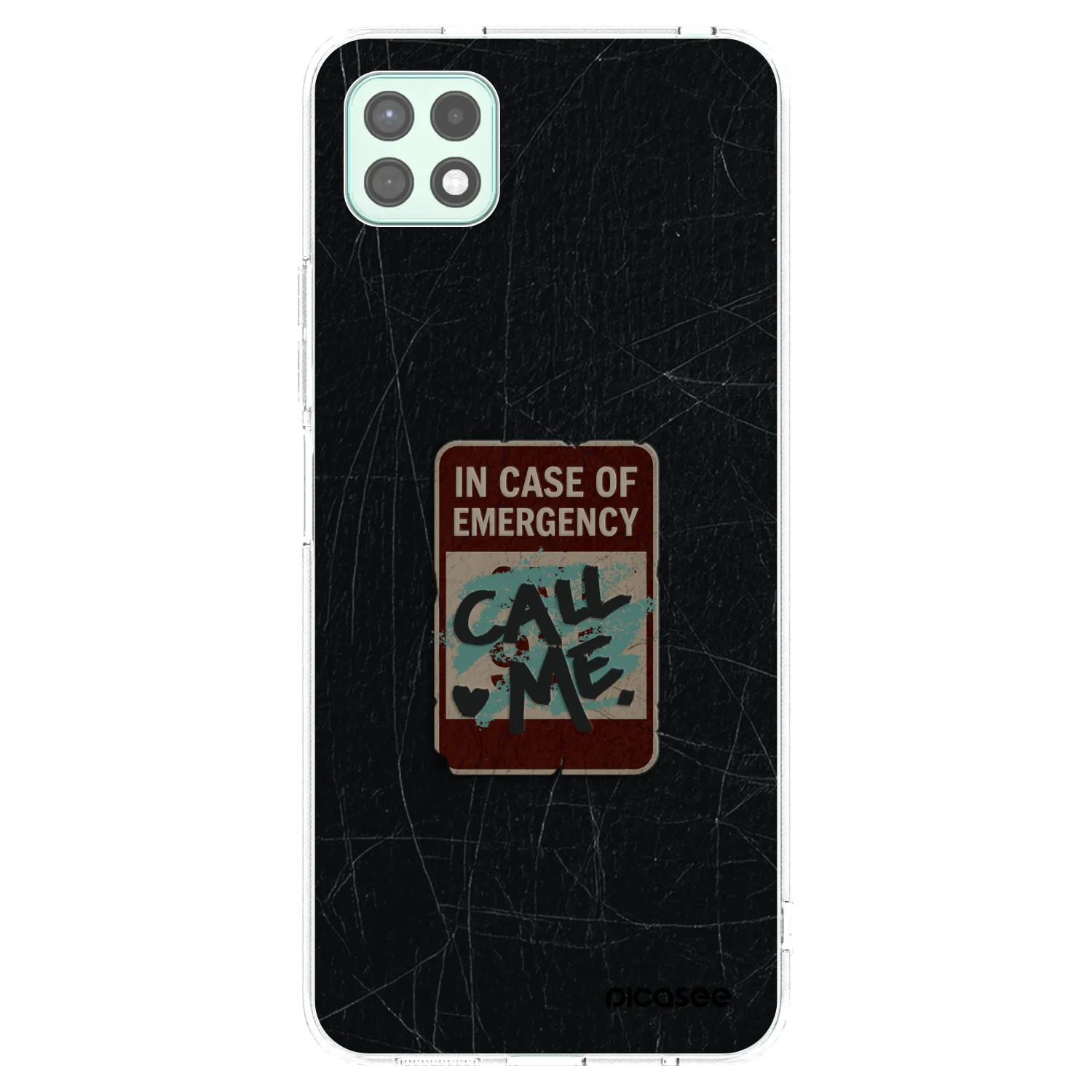 Picasee átlátszó szilikon tok az alábbi mobiltelefonokra Samsung Galaxy A22 A226B 5G - EMERGENCY