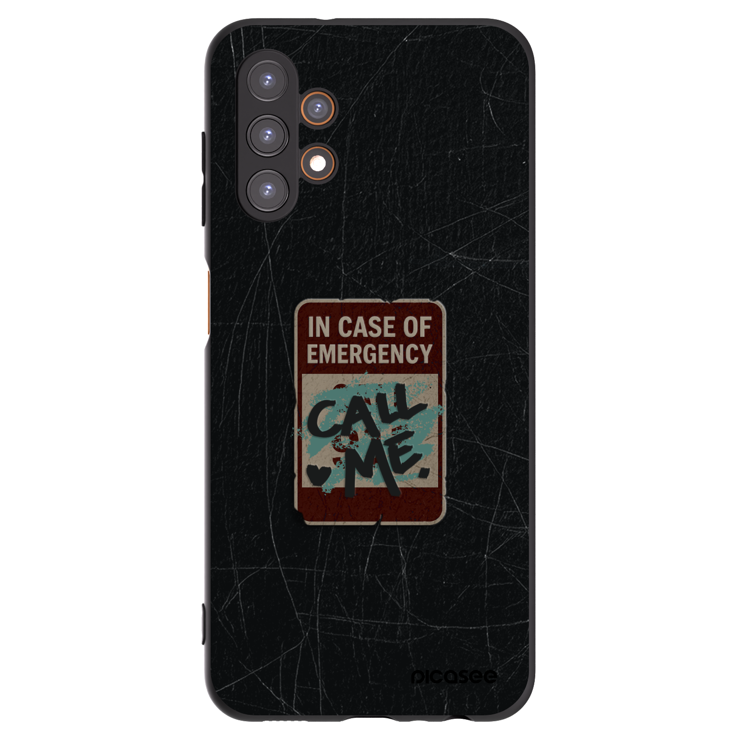 Picasee fekete szilikon tok az alábbi mobiltelefonokra Samsung Galaxy A13 4G A135 - EMERGENCY