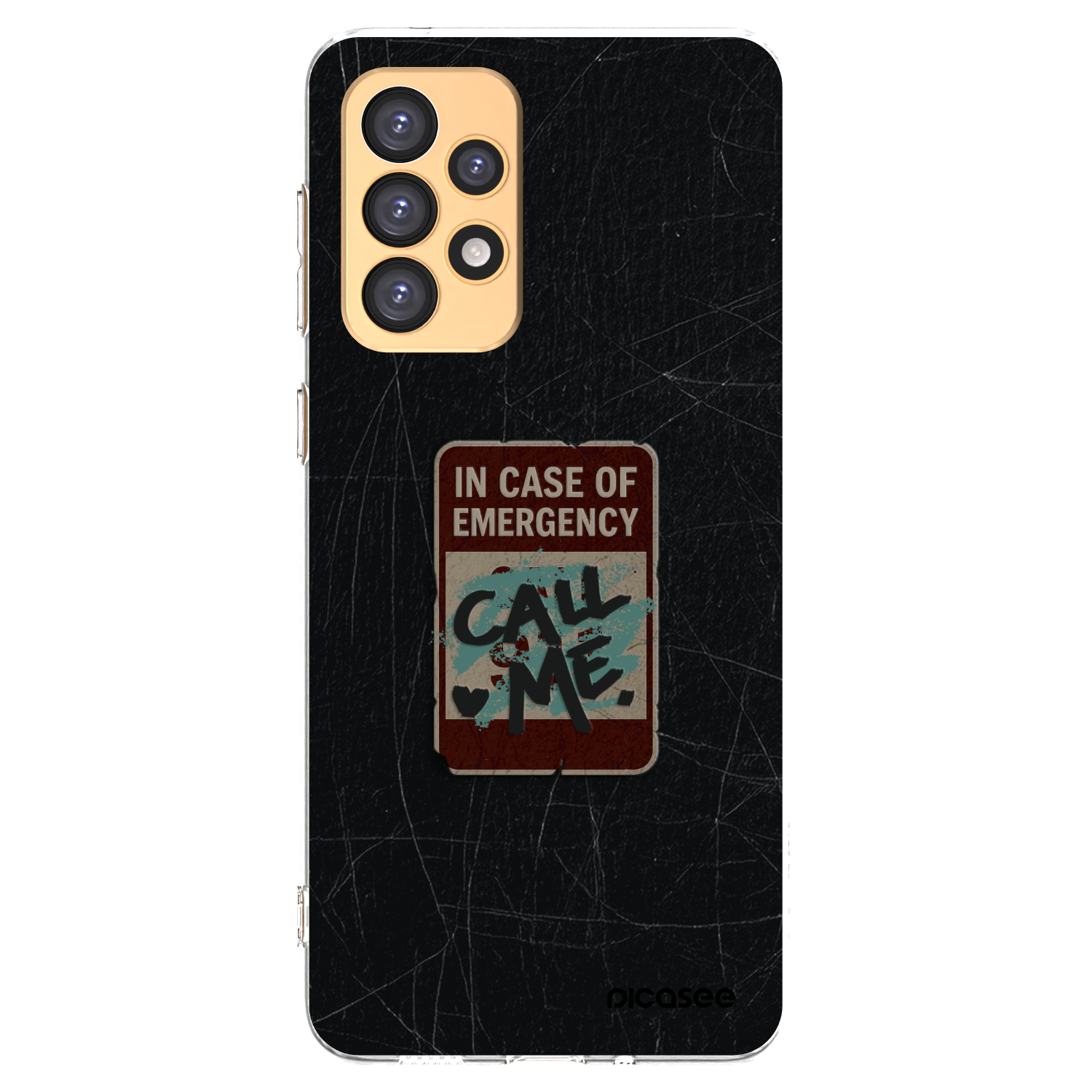 Picasee átlátszó szilikon tok az alábbi mobiltelefonokra Samsung Galaxy A33 5G A336 - EMERGENCY