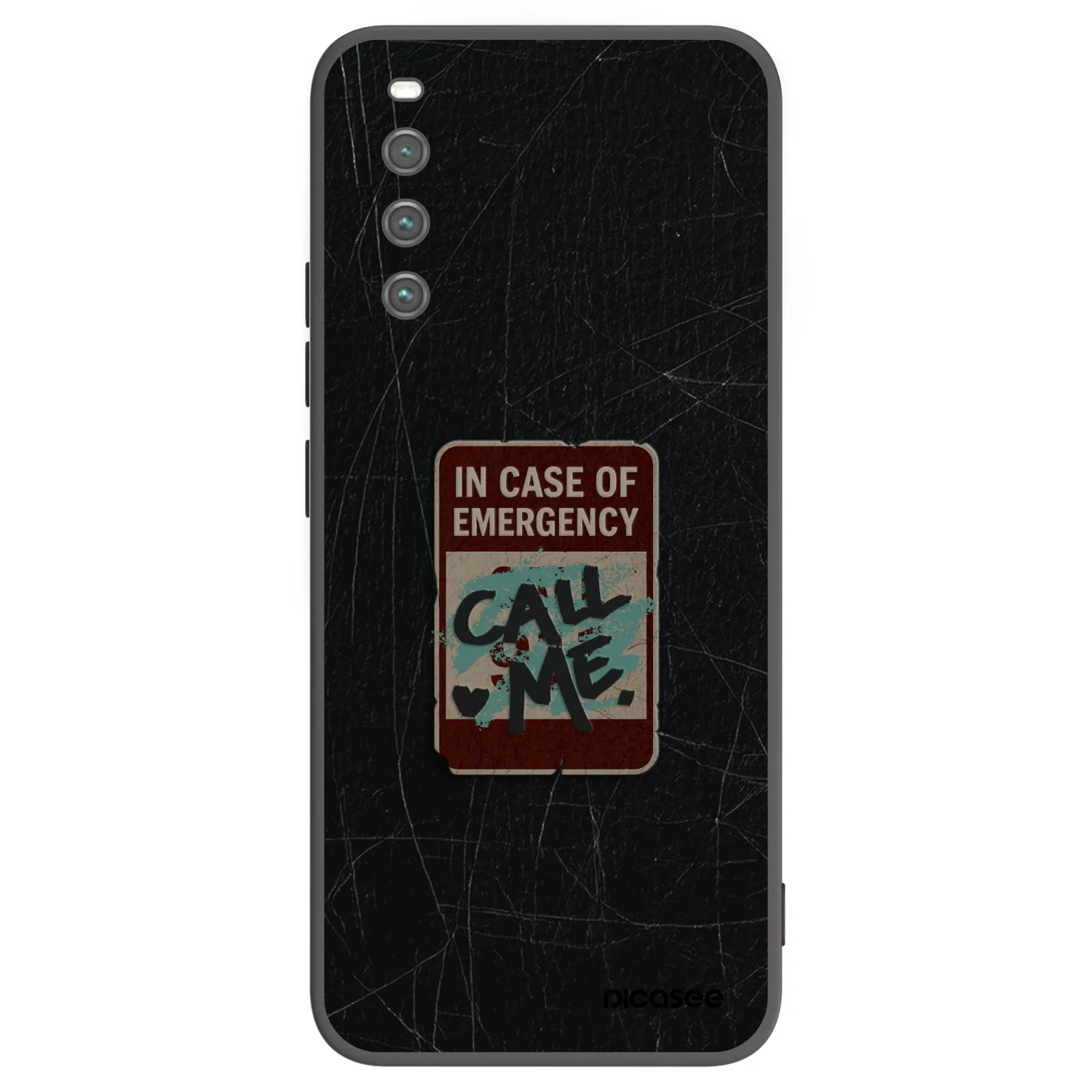 Picasee fekete szilikon tok az alábbi mobiltelefonokra Sony Xperia 10 IV 5G - EMERGENCY